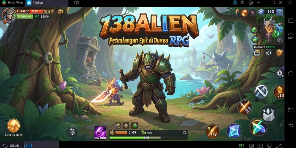 Tampilan gameplay 138ALIEN yang mendebarkan dan menantang di dunia RPG.