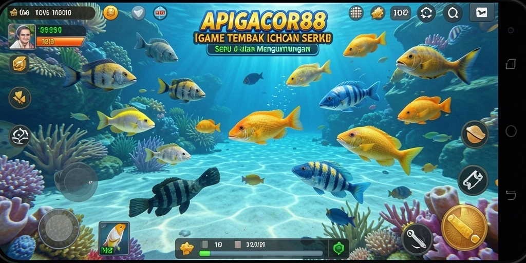 Tangkapan layar gameplay seru dari APIGACOR88.