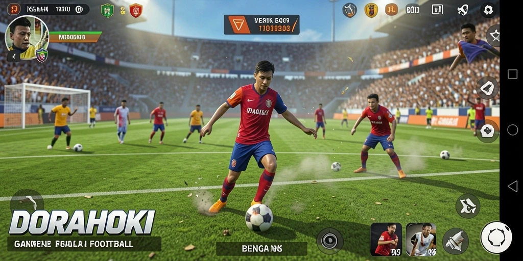 Gameplay seru DORAHOKI dengan grafis sepenuhnya mendetail.