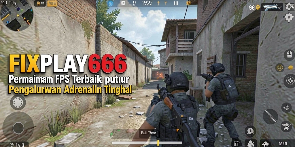 Tampilan gameplay menarik dari FIXPLAY666 dengan aksi tembak-menembak mendebarkan.