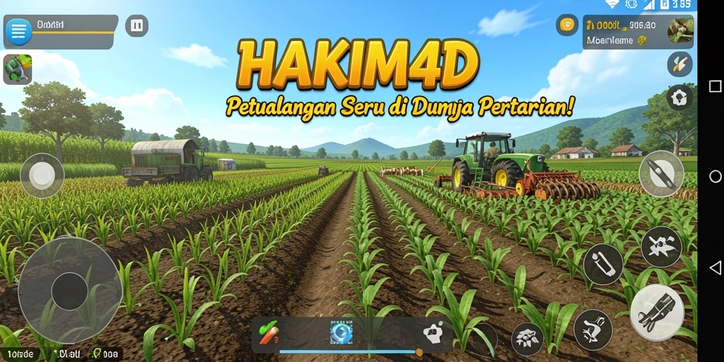 Menikmati gameplay seru dalam dunia pertanian di HAKIM4D.