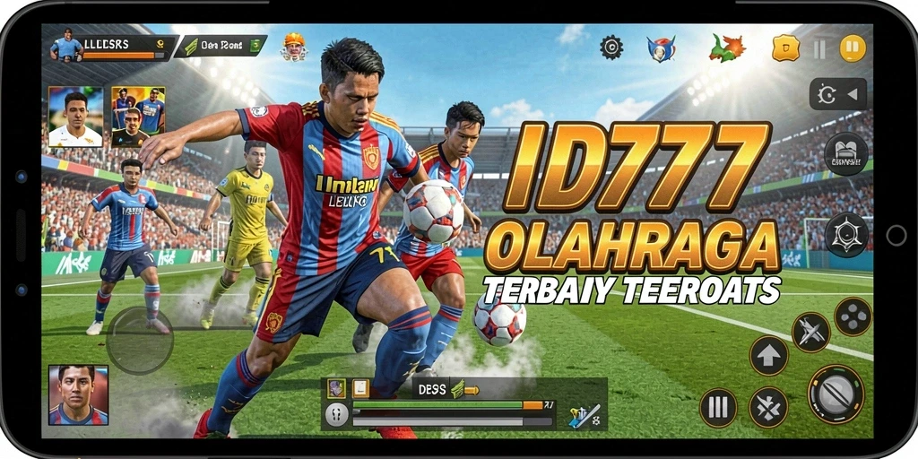 Tampilan gameplay menarik dari ID777 dengan aksi olahraga yang mendebarkan.