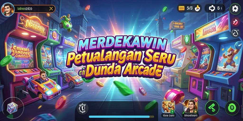 Gameplay seru dengan berbagai tantangan menarik di MERDEKAWIN.