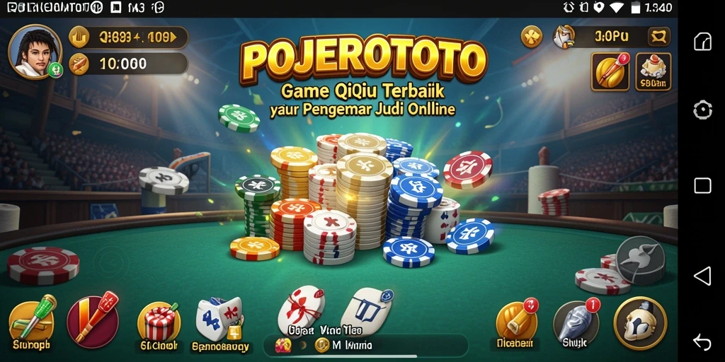 Gameplay menarik QiuQiu di POJEROTOTO yang memacu adrenalin.