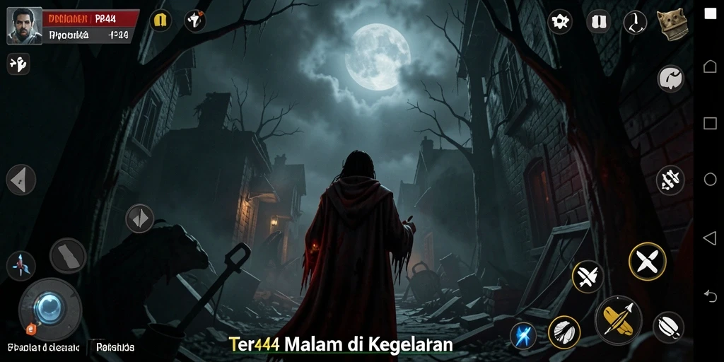 Gameplay menyeramkan PP444 dengan suasana mencekam.