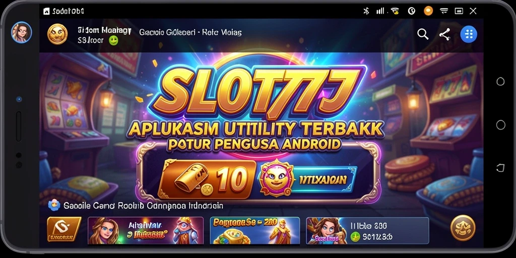 Tampilan antarmuka SLOT777 yang intuitif dan praktis.