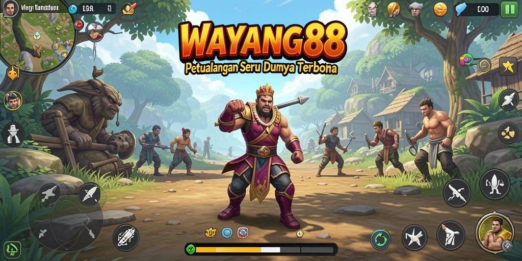 Gameplay WAYANG88 menunjukkan eksplorasi dunia yang luas dan menarik.
