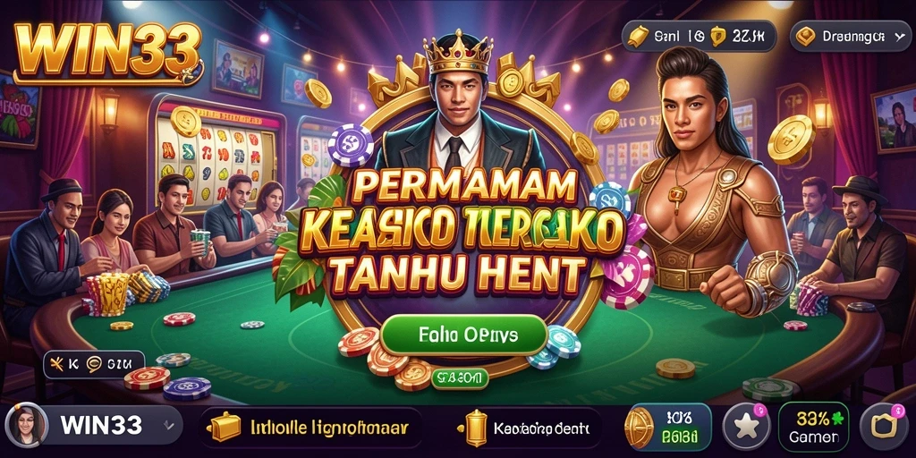 Tampilan gameplay seru dari WIN33 kasino yang mengasyikkan.